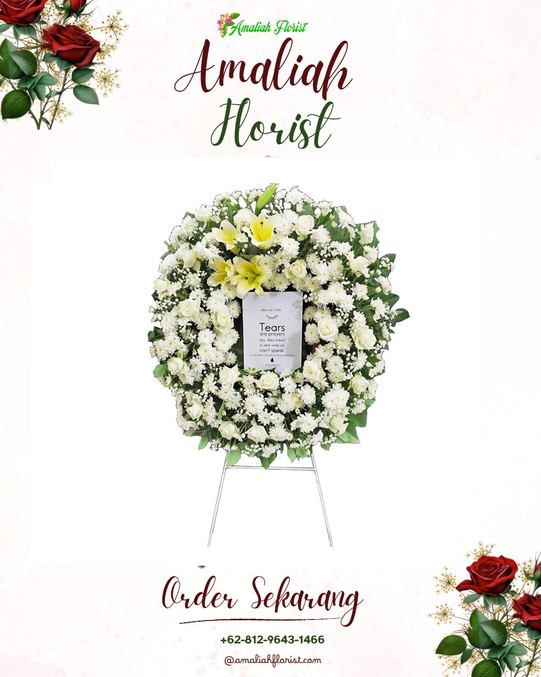 Krans Bunga Duka Pangkalan